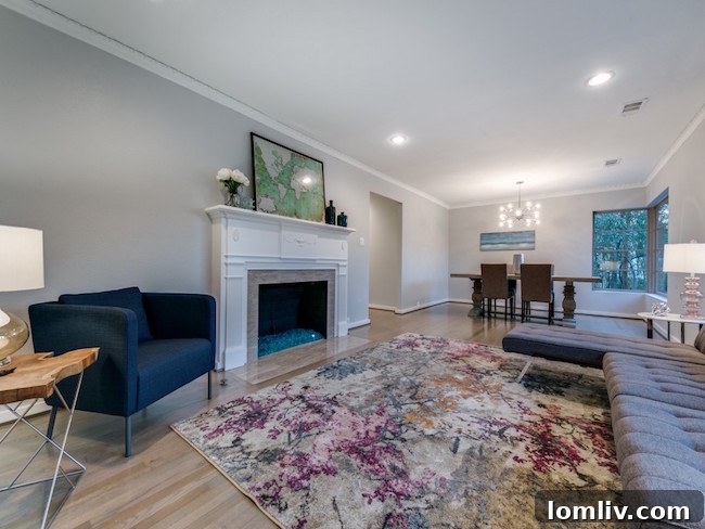 Modern kitchen with ample storage and high-end appliances at 9606 Losa