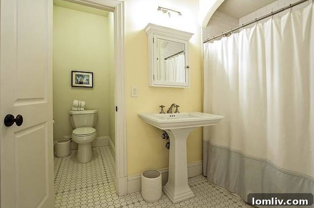 Spacious first-floor master bedroom offering privacy and luxury