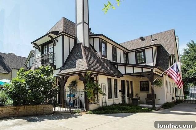 Panoramic view of the private backyard retreat, combining beauty and functionality