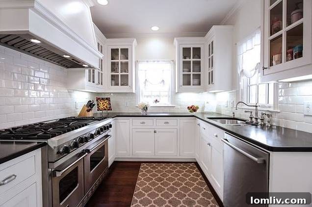 Elegant coffee bar area with custom cabinetry, perfect for morning rituals
