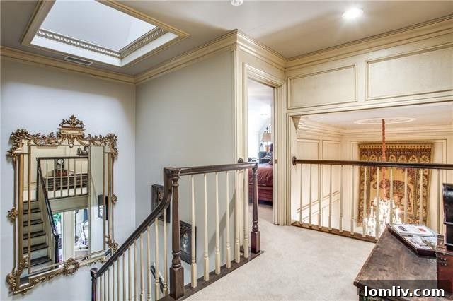 Elegant mosaic tiled soaking tub in the master bathroom