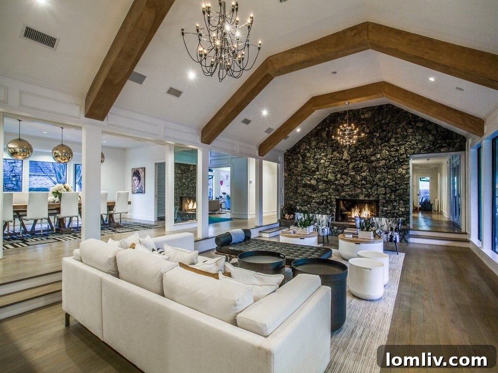 Long hallways ideal for active family life at Brookshire