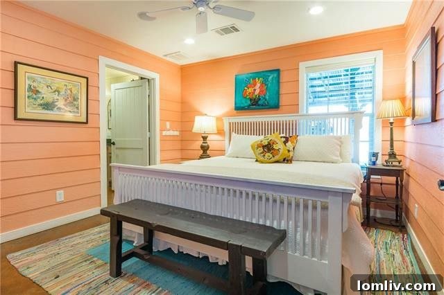 Dallas Getaway: Bespoke Barndominium Estate on 10 Secluded Acres 20 Inviting Guest Bedroom with Thoughtful Decor