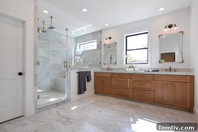 Custom butler's pantry with wine wall and shiplap