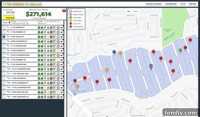 PropertyTax.io allows users to customize their appeal reports for maximum impact.