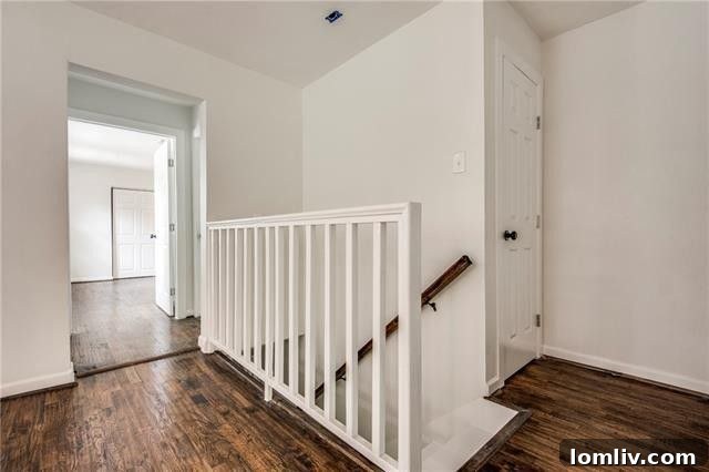 Detail of modern interior finishes