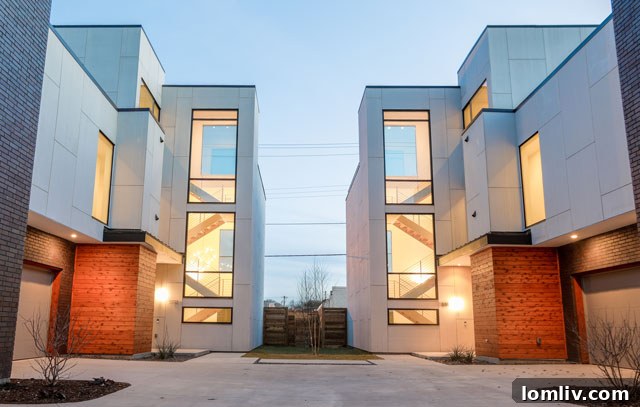 Modern exterior architectural details of a Knox View Home