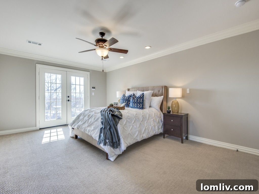 Detailed View of Gourmet Kitchen with Gas Cooktop Island and Custom Cabinetry
