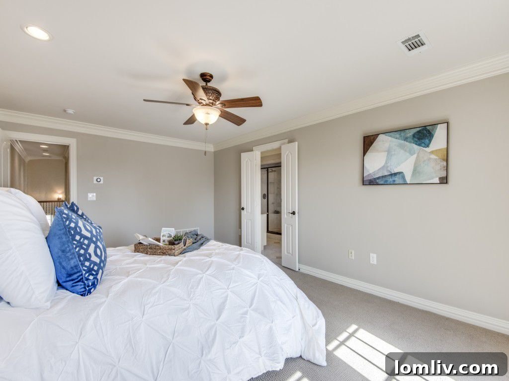 Smart LG Refrigerator and Wine Storage in Modern Dallas Kitchen