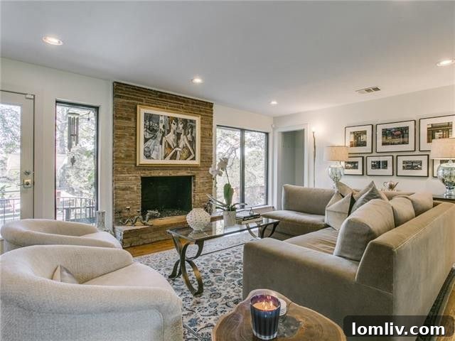 Modern Kitchen with Center Island and Smart Appliances