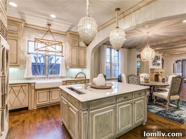 View of the Kitchen from Another Angle, Showcasing its Open Design