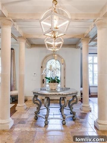 Ornate Ceiling Details and Elegant Interiors at 4325 Fairfax Avenue