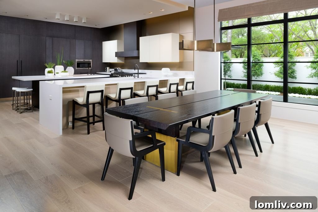 Modern Kitchen with Ornare Cabinetry