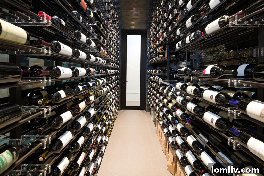 Home Theater in Luxury Basement