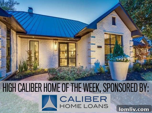 Stunning exterior view of the reimagined 11705 Parwen luxury ranch home in Forest Place, Dallas