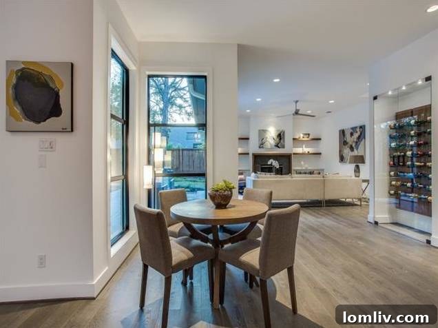 Bright and airy bedroom with modern minimalist decor at 11705 Parwen