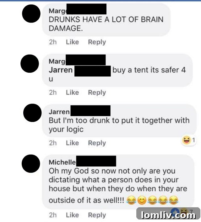 Marg continues to elaborate on her strict anti-drinking policy and its implications.