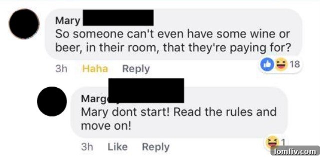 Marg's blunt response to a potential tenant's questions about her rental rules.