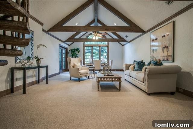 Inviting Lounge Space for Relaxation or Entertaining