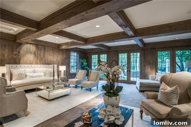 Expansive Three-Acre Grounds of a Luxury Dallas Estate