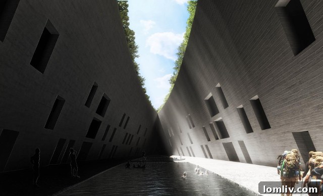 Healing Rift envisions underground communal pools at the Korean DMZ