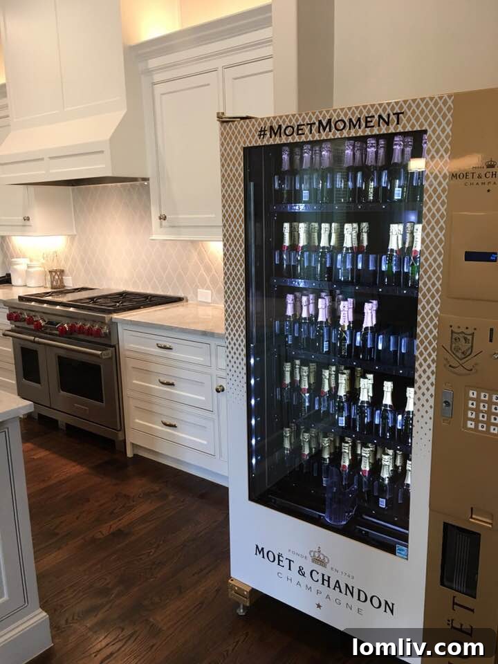 Game Changer for North Texas Kitchens 2 Moet Machine - Luxury Champagne Dispenser