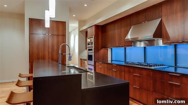 Spacious living room with high ceilings and abundant natural light