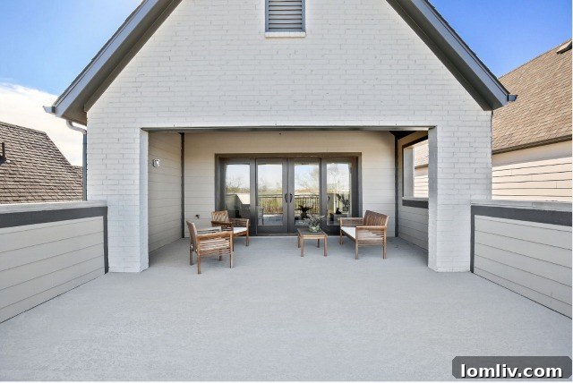 Optional rooftop deck with covered patio, a total delight for residents