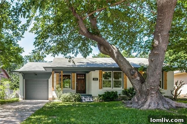 Picturesque Front Exterior of 2031 Housley Drive with Shade Tree