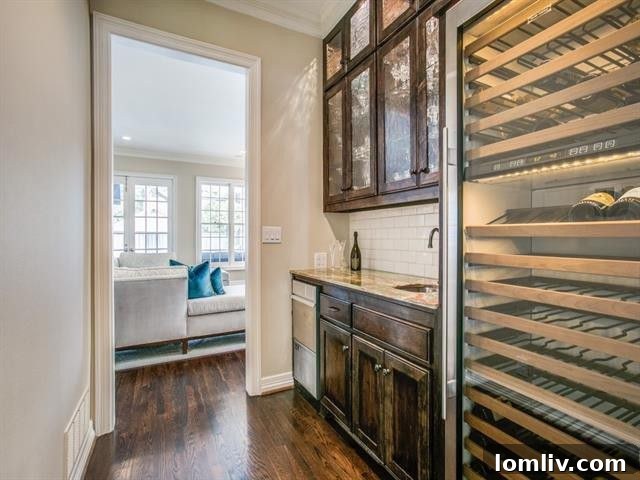 Tastefully decorated living area perfect for family gatherings at 3709 Hanover Street