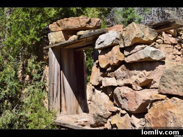 Overlooking the desolate yet beautiful landscape of Maple Creek Mine ghost town