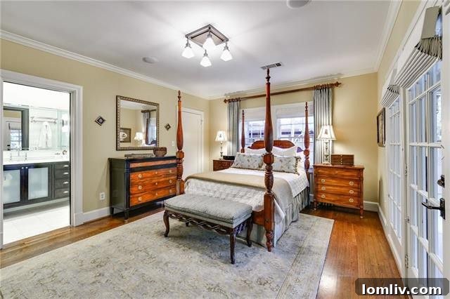 Detailed view of interior architectural elements