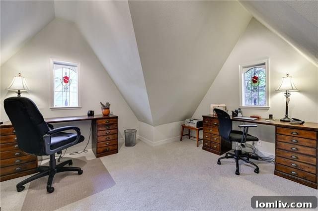 Another view of the well-maintained interior