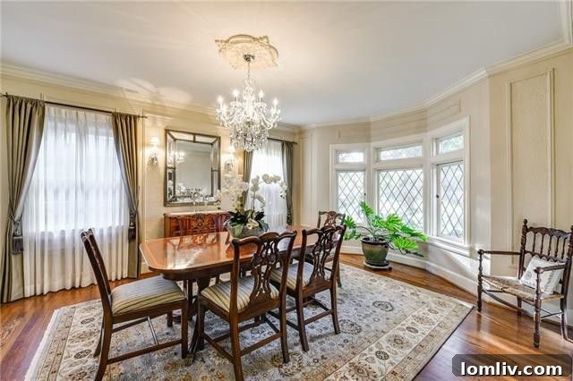 Detail of the Tudor Revival architectural elements