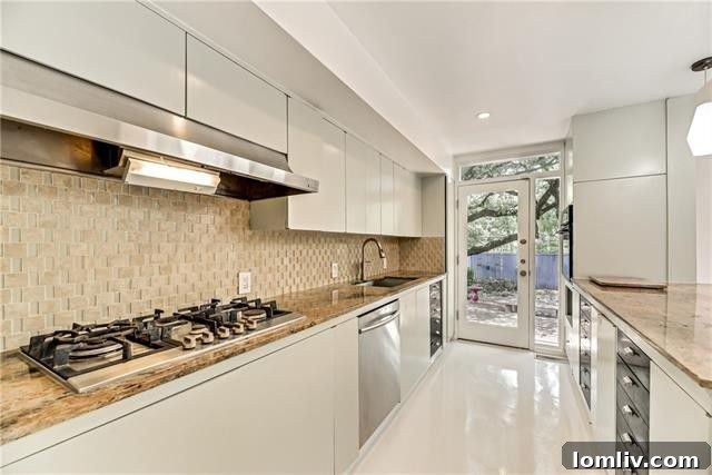 Modern Kitchen in Renovated Oak Cliff Property