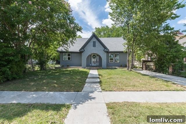 Exterior of Historic Dallas Bungalow