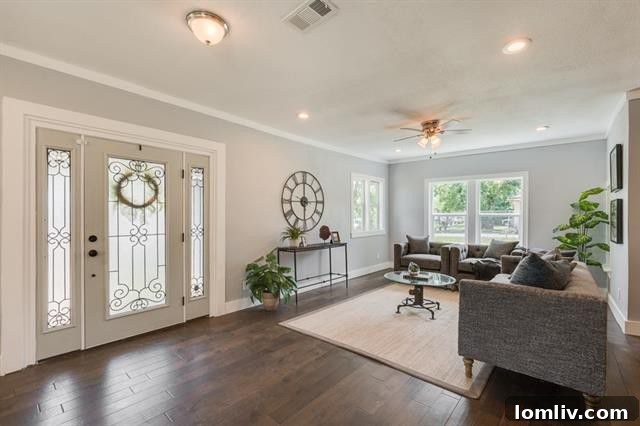 Inviting Living Room in Renovated Bungalow