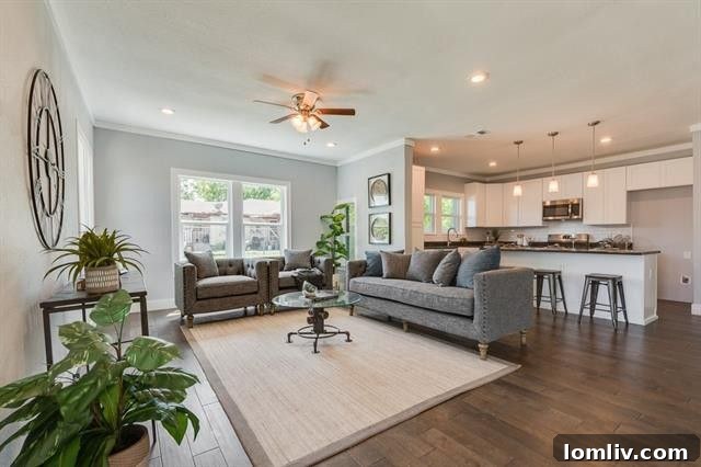 Modernized Kitchen with Eating Area