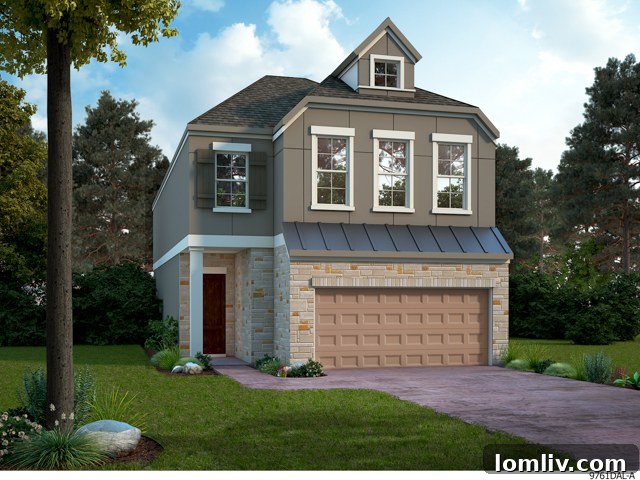 Architectural rendering of David Weekley's Reserve at Kessler Heights