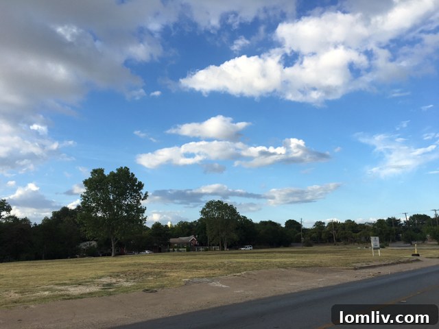 Current site conditions for the future Davis Street Market