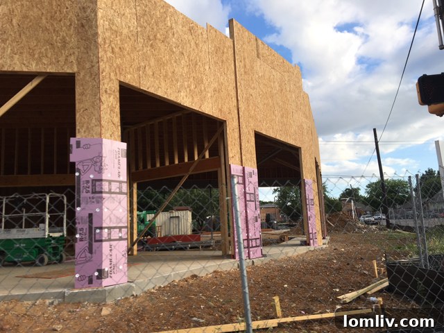 Interior view of the prospective restaurant space at 600 W Davis St