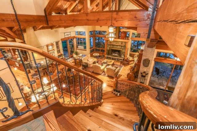 A modern, fully equipped kitchen with an island and high-end appliances at Madroneagle Estate.