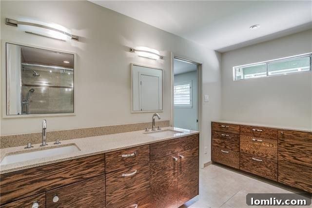 Spacious Master Bedroom in the Dallas Soft Contemporary Home