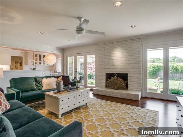 Elegant North Dallas Designer Ranch at 5640 Willow Lane