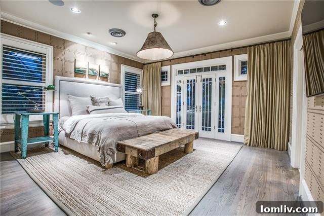 Exquisite Eclectic Prairie Home in Highland Park 20 Custom Vanity in Master Bathroom