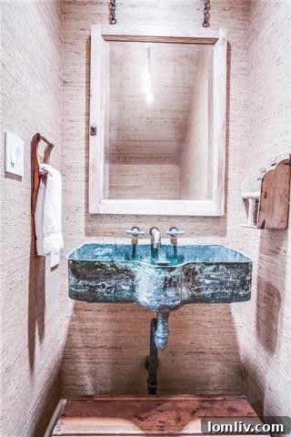 Exquisite Eclectic Prairie Home in Highland Park 23 Guest Bathroom with Contemporary Finishes