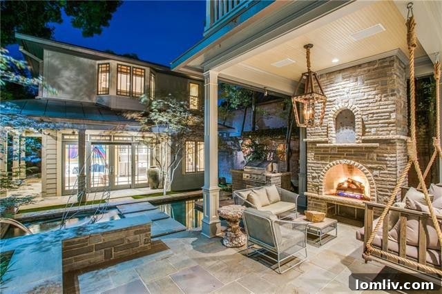 Exquisite Eclectic Prairie Home in Highland Park 30 Architectural Details of the Residence