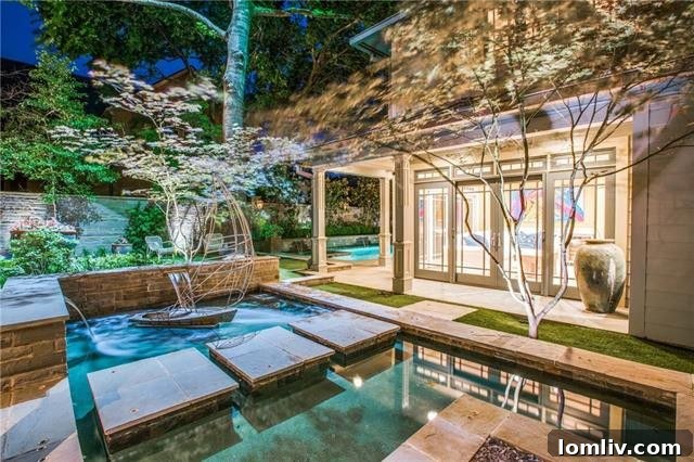 Exquisite Eclectic Prairie Home in Highland Park 32 Manicured Front Yard