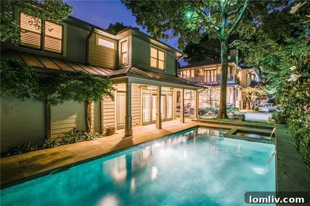 Exquisite Eclectic Prairie Home in Highland Park 33 Side View of the Home