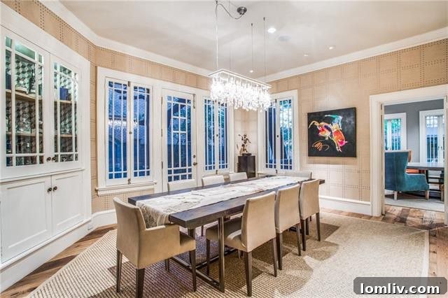 Exquisite Eclectic Prairie Home in Highland Park 8 Luxurious Interior Design Elements